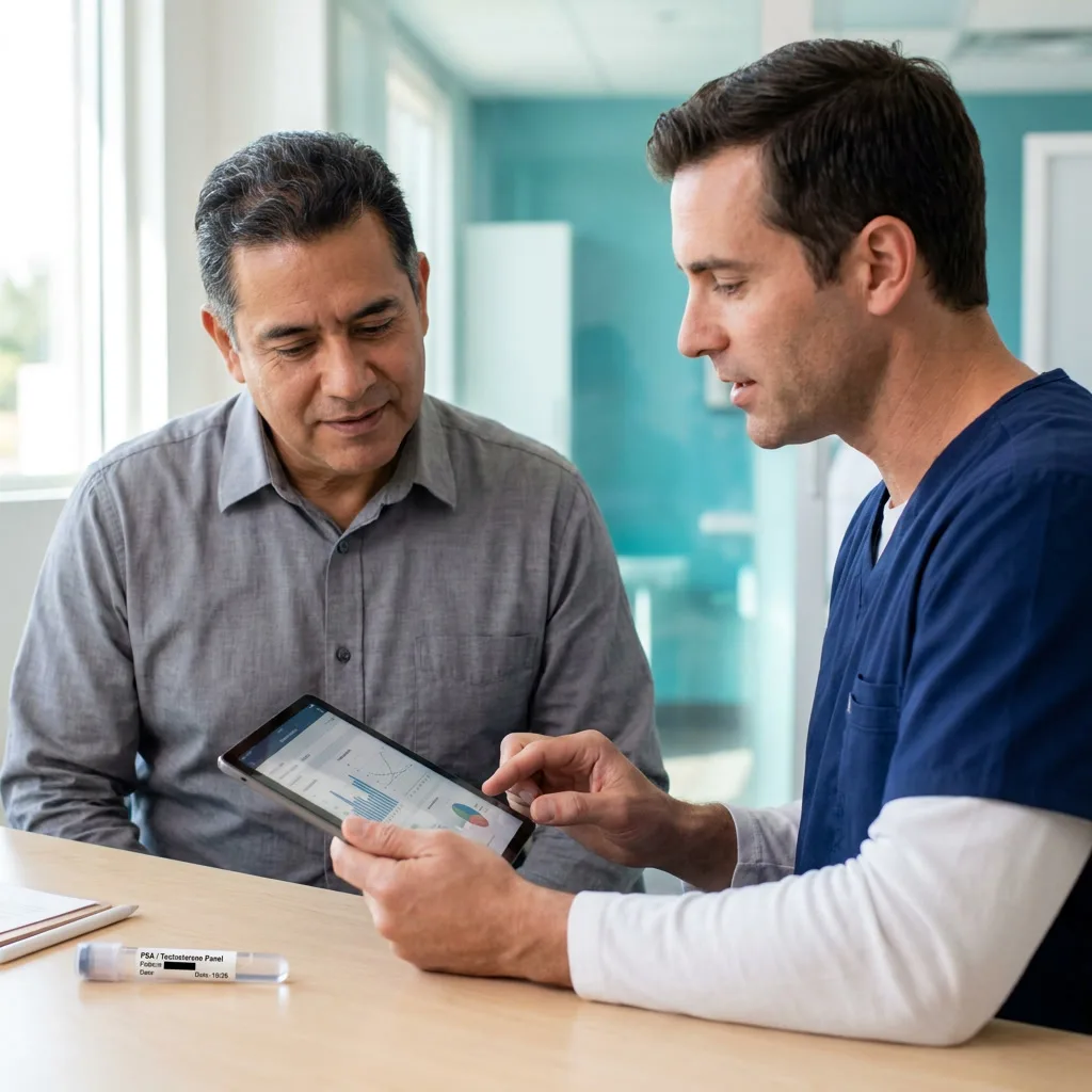 Exámenes del Hombre: PSA y Testosterona